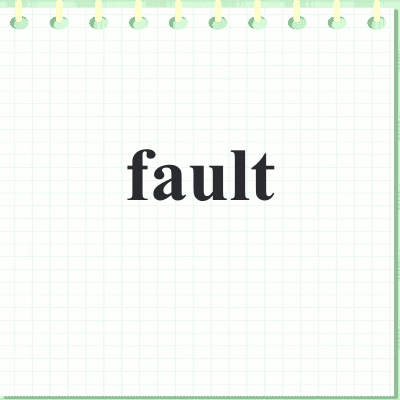 fault