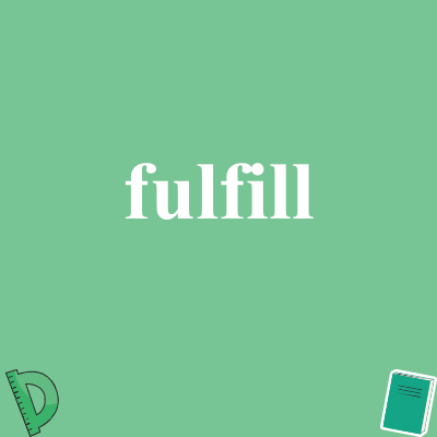 fulfill