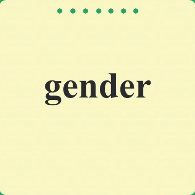 gender