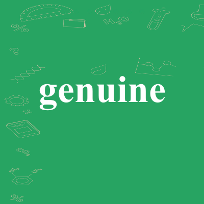 genuine
