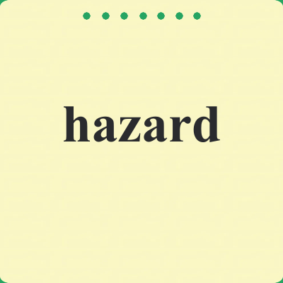 hazard