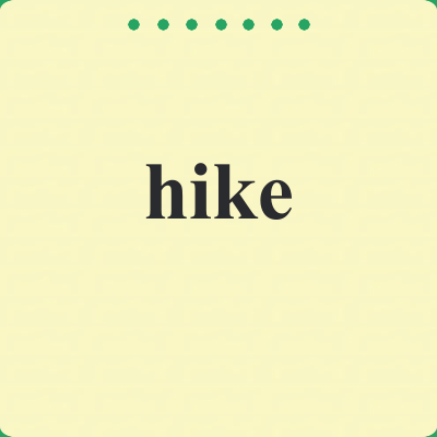 hike