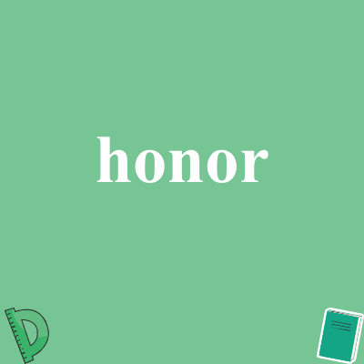 honor