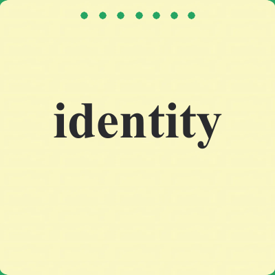 identity