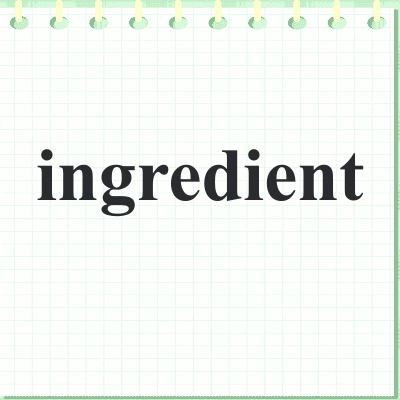 ingredient