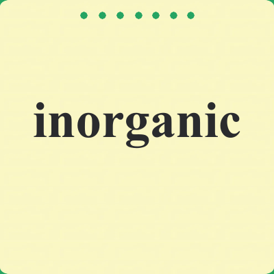 inorganic
