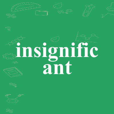insignificant