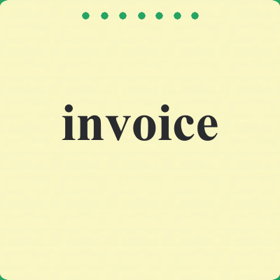 invoice