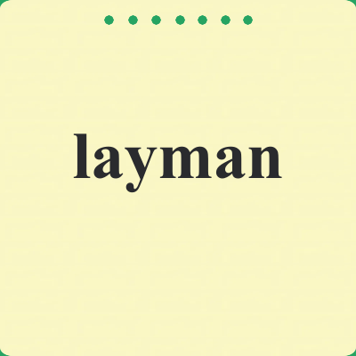 layman