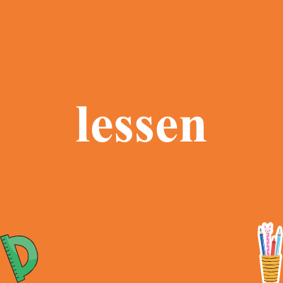 lessen