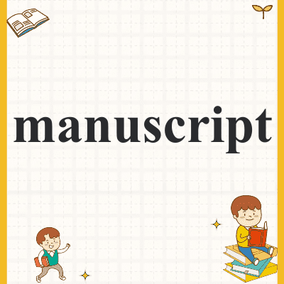 manuscript
