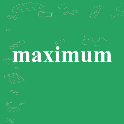 maximum