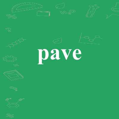 pave