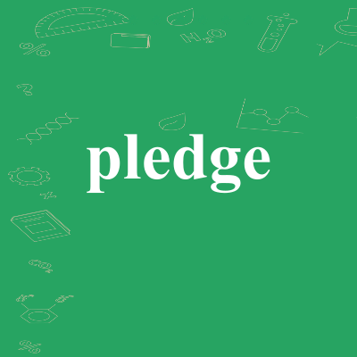 pledge