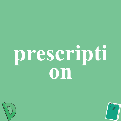 prescription