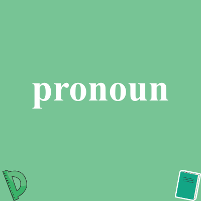 pronoun