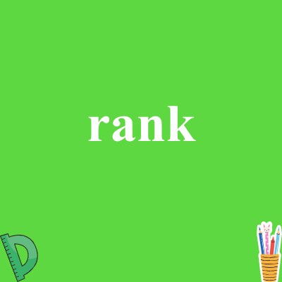 rank