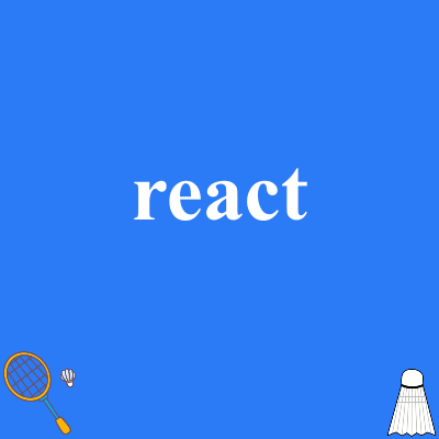 react