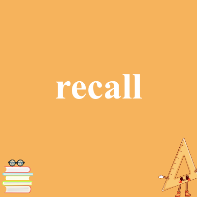 recall
