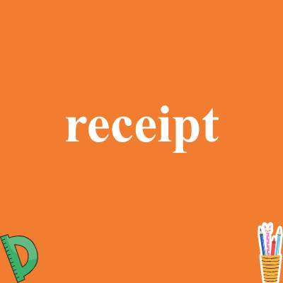 receipt