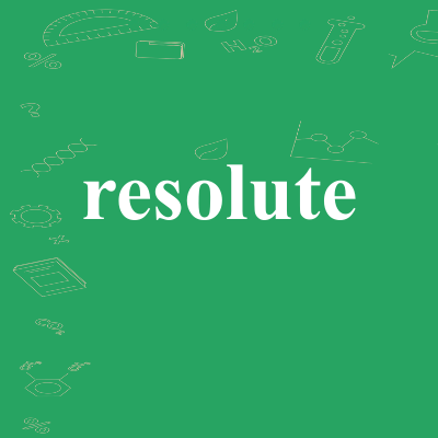 resolute