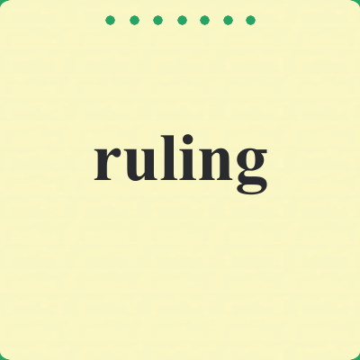 ruling