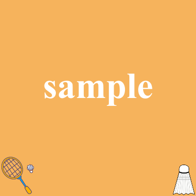 sample
