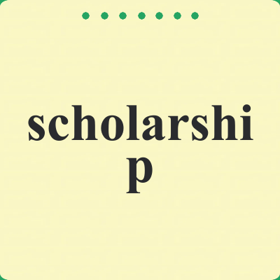 scholarship