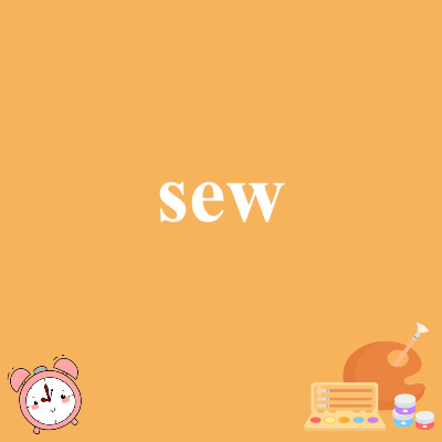 sew