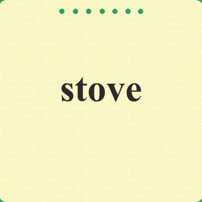 stove