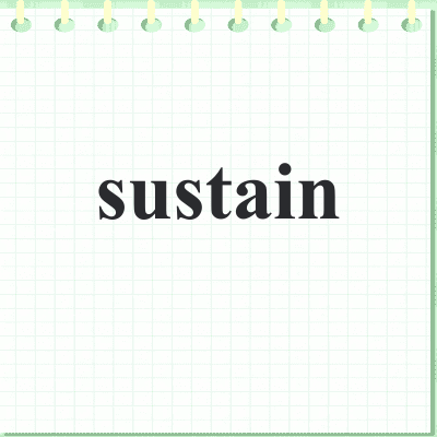 sustain